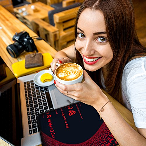 Digittrade LS109-17 Red Matrix Designer Schutzh  lle f  r Laptops und Notebooks mit einer Bildschirmdiagonale von 43 9 cm  17 3 Zoll  rot-schwarz