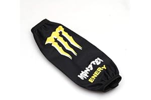 MiJunHD Motorcycle Rear Shock Absorber Pedal Shock Absorber Dust Cover Waterproof Cover Protective Cover ATV Electric Vehicle Off-road Motorcycle