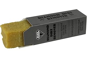 BLACK DIAMOND GRIP Black Diamond BD-Grip-Cleaner Skateboard Griptape Cleaner - Diamond Dirt Remover Gummy Cube - Erase Grip Gunk