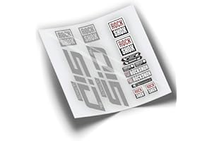 PEGATINEA Autocollants Fourche ROCKSHOX SID Ultimate SL 2021 WP335 Argent