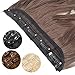 Fashion Long Straight Curly Wavy One Piece 5Clips Clip in Hair Extension Extensions Half Full Head Womens Ladies