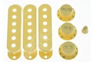 KAISH Northwest Guitars ST Strat Pickup Abdeckungen Knöpfe und 5-Wege-Schalter-Spitze
