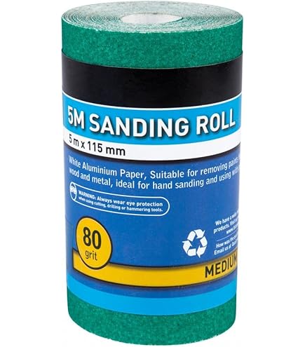 Rouleau Abrasif Mirka – Grain 40 – 115 Mm X 40 Mètres – Oxyde D’Aluminium