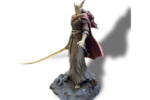 YAJOJO Elden Ring Valkyrie Figure, 9 Inches Elden Ring Valkyrie Statue, Malenia Elden Ring Statue Collectors Edition, Dark Souls Series Resin Figure Statue, Gift for Game Lovers