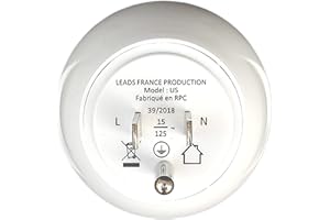 Adaptateur De Voyage France Vers États-Unis / USA - Gamme Bulle- BB0166 - LTE Design - Leach Travel Europe