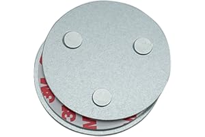 meioro Outil d'installation de Détecteur de Fumée Magnétique,Fixation Rapide et Facile Kit Monté au Plafond pour Alarme de Fumée,sans Besoin de Forage Aucun Danger (1 Pièce)