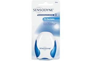 Sensodyne Fil Dentaire, Pour Dents Sensibles, 50 Mètres