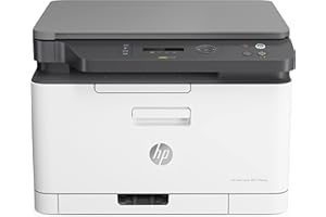 HP Color Laser 178nwg Multifunktions-Farblaserdrucker (Drucker, Scanner, Kopierer, WLAN, Airprint), weiß-grau,Drucken+Kopiere