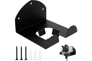 HAEPXYBY Soporte de Pared para Desbrozadora, Gancho para Herramientas de Jardín y Garage, Soporte para Cortabordes, Organizador de Motosierra y Herramientas de Jardinería