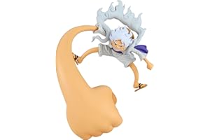 Banpresto - One Piece-Monkey D. Luffy - Gear 5 Vol. 4 FL Figura statua, Multicolore (BP89750P)