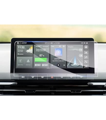 Film De Protection D'écran Mat Anti-reflet Pour Toyota Yaris 2014 Touch 2 Go – 2 Pièces – Fabriqué En Allemagne