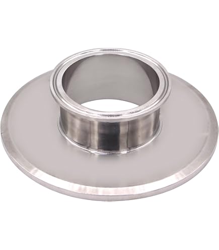 Dernord Stainless Steel 304 Sanitary Fitting Long Weld Clamp Ferrule