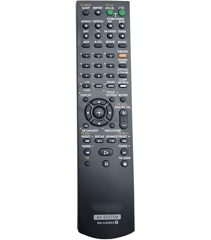 Telecomando Universale ALLIMITY RM-ADP120 Sostitutivo Per Sony AV System BDV-N5200W, BDV-N7200W, BDV-N9200W