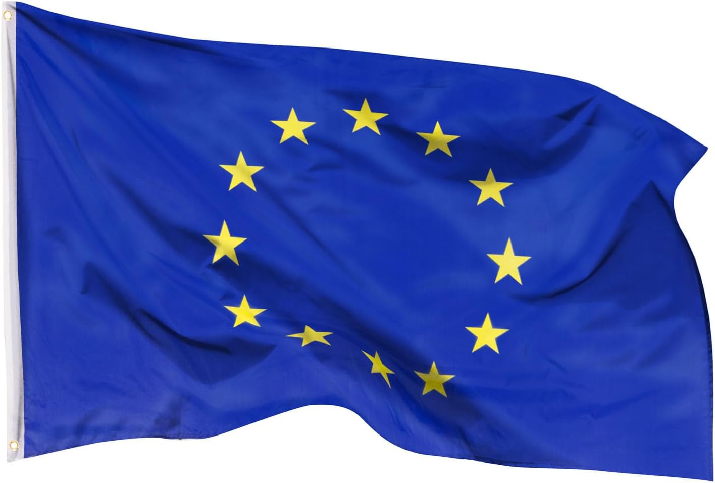 Banderas de aricona – bandera de europa resistente a la intemperie con 2 ojales de metal - bandera europea clásica 90 x 150 cm