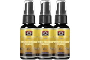 HIKAKA Spray antiruggine detergente antiruggine per la pulizia rapida della ruggine Inibitore di ruggine e corrosione resistente Smacchiatore antiruggine universale Manutenzione auto pulizia (3pcs)