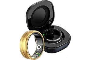 FINDTIME Smart Ring Fitness Tracker Contapassi, contapassi, anello per uomo e donna, Android iOS, cardiofrequenzimetro fitness tracker anello per il sonno, anello salute, frequenza cardiaca, monitoraggio delle