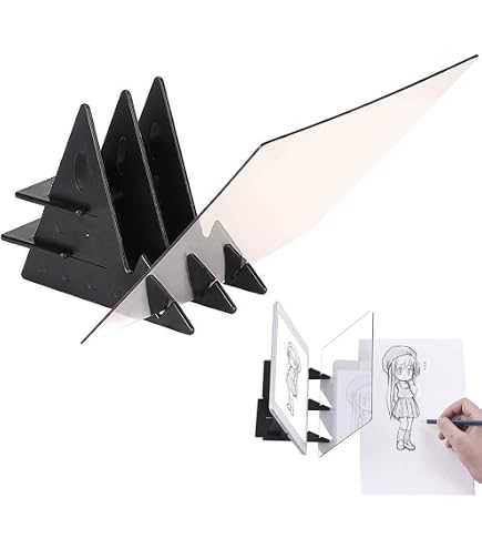 Projecteur De Dessin Optique Pour Enfants Et Débutants - Planche à Dessin En Acrylique Avec Réflexion