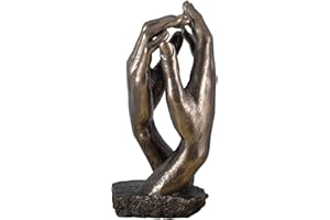 VERONESE BY JOH. VOGLER GMBH Veronese figura El catéter Auguste Rodin 1908 réplica estatua escultura de bronce manos