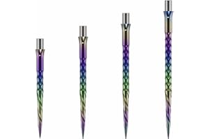 Caliburn | Replaceable Dart Points | Spiro | No Lip | Rainbow | Multiple