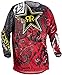 Produktbild Fly 2018 Kinetisch Rockstar Erwachsene Motocross MTB Trikot Rockstar - Schwarz/Weiß/Rot - Schwarz/Weiß/Rot, L