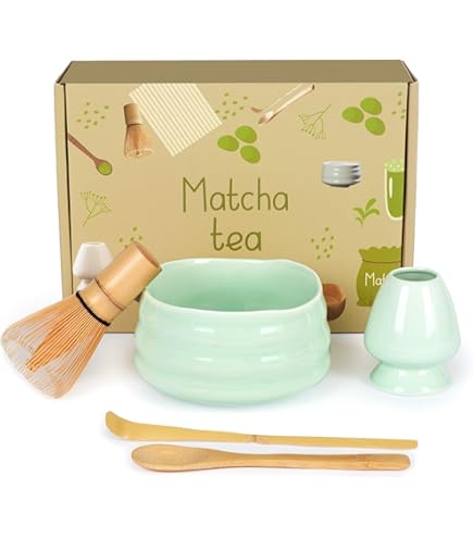 Artcome, Japanse matcha theeservies, matcha kom met schenktuit, matcha
