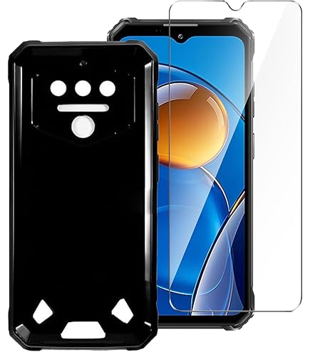 WXPPJ Coque Pour Oukitel WP23 Pro, Transparent Anti-Rayures Flexible Silicone TPU Cover, Mince Souple Antichoc Étui De Protection Housse Pour Oukitel WP23 Pro (6.52") - Craindre