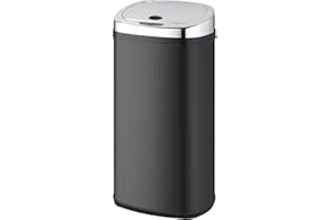 Kitchen Move BAT-42LS02 - Cubo de Basura automático, Cuadrado, Acero Inoxidable (42 l, Modelo año 2016)