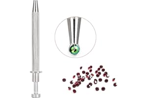 Haosie Pinza de Joyería con 4 Garras, Pinzas para Bolas de Piercing, Herramienta de Recogida de Joyas, para Reparación de Abalorios, Relojes y Anteojos