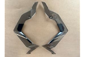 KTTUO For HON-DA 2025 XADV750 X-ADV 750 Modification Winding Strip Wind Cutting Fixed Wind Wing Leg Shield Side Protection Windshield (Light Black)