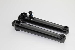 EASTERN BIKES Eastern Factory Style 100% Chromoly BMX Bike 8 Spline OEM Cranks - Black - Available in 170mm, 175mm, & 180mm Lengths