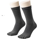 UZN Socks Unisex Yetişkin 5 Parmaklı &Ccedil;orap 2 &Ccedil;ift | Pamuklu kumaş