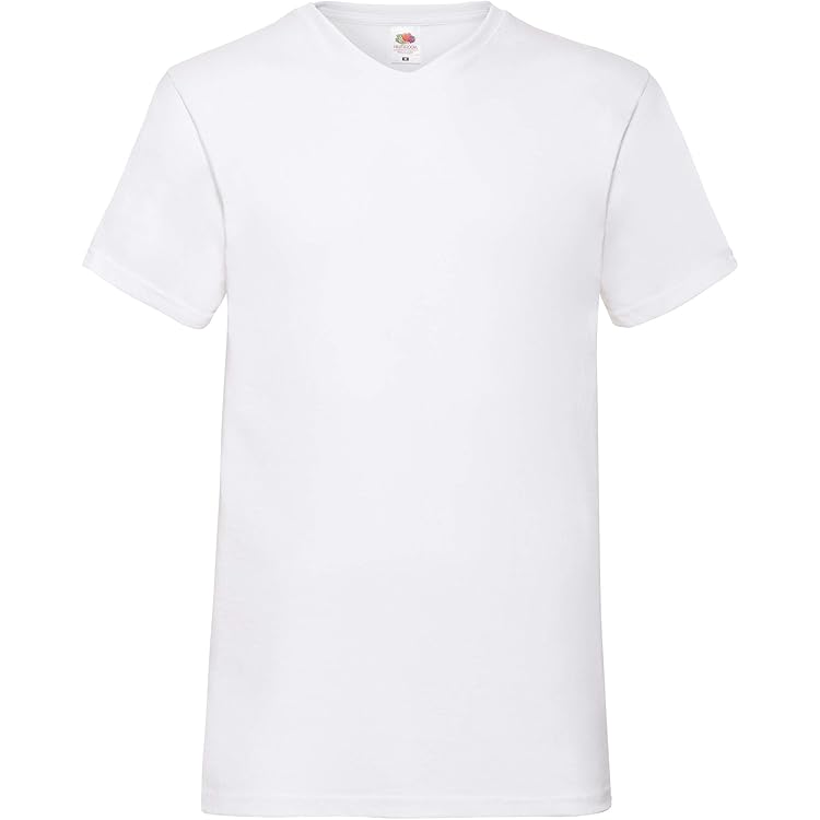 3 Fruit Of The Loom Super Premium Plain Cotton Heavyweight WHITE T-Shirts U