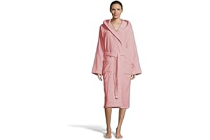 Bassetti Morbido Accappatoio 360 gr con Cappuccio 100% Cotone Uomo Donna Spugna Taglie Forti - ITALY Designed - Collezione VIVIAN