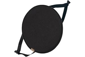 JORTUIO Pack 1/2/4 Cojines para Sillas Redondo,40x40/45x45/50x50 cm,con Hebilla Antideslizante,Cojín de Asiento Suave para Taburete, para jardín, Interior, Exterior, Hogar(Color2,30cm (1pc))