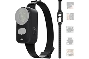 Honbobo Correa Funda de silicona para DJI Osmo Nano Cámara Muñequera Mochila/Bicicleta/Gato Soporte Correa Recambio Expansión Banda Accesorios para DJI Osmo Nano