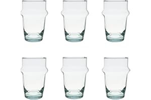 NOVASTYL - Lot 6 gobelets beldi 15cl en verre recyclé transparent - 1604198