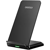 CHOETECH Wireless Charger,Fast Wireless Charging Stand 7.5W Compatible with iPhone 12/SE 2020/11/11 Pro/11 Pro Max/XS/XR/XS M