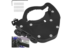 JCRWXP Bloqueo Acelerador Motocicleta Set, Asistente Bloqueo de la Motocicleta, Material Metálico Abrazadera del Acelerador de Crucero, Control de Crucero de Motocicleta, Sistema de Control (1)