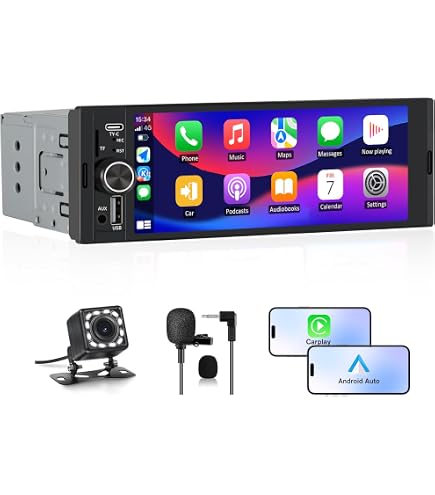 Sound Way Kit Montage Autoradio 1 DIN – Cadre Façade + Adaptateur Antenne – Compatible Citroën C1, Peugeot 107, Toyota Aygo (2005+)