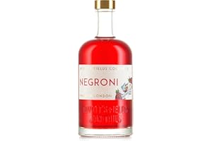 MYATT'S FIELDS COCKTAILS NEGRONI by Myatt's Fields | Bottled Cocktail with London Dry Gin, Vermouth & Campari – 27.6% ABV, 500ml, Ready to Serve, Vegetarian
