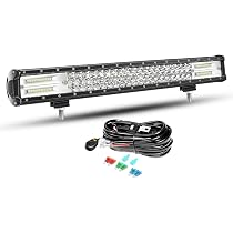 Barre LED 240W 52'' - Phare Travail 4x4, Camion, Tracteur, Bateau - 20000lm, étanche IP67, 6000K Blanc