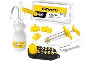 BHAIR5 Kit de purge de frein à disque hydraulique pour vélo, huile minérale, frein à disque hydraulique pour Shimano, Magura, Tectro, SRAM Series Outils de réparation de freins (voir photo)