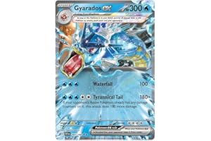 TITAN CARDS Gyarados ex 045/198 Rara carta Pokemon doppia (base scarlatto e viola) + 1 caricatore dall'alto TitanCards®