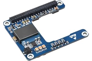 Waveshare POE HAT (H) for Raspberry Pi 5/ CM 5, Power Over Ethernet HAT Expansion Board for Raspberry Pi 5, 802.3af/at-Compliant, Isolated Switched-mode Power Supply