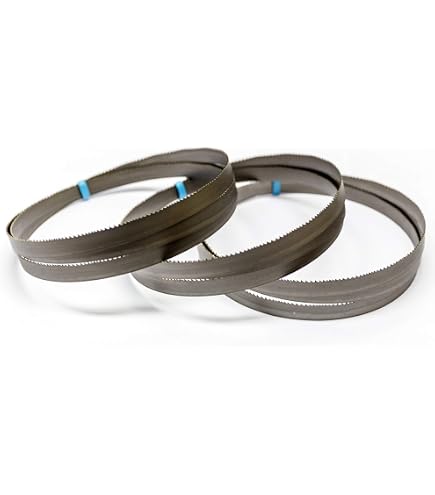 Lot De 3 Lames De Scie à Ruban M42 HSS Bi-Métal 2360 X 20 X 0,9 Mm - 10/14 DPP Pour Métaux Et Profils