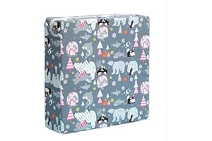 ZIGJOY Asiento Elevador Infantil Silla Bebe Comer Alzador Silla para Niños Comer, Ajustable, Portátil, Lavable, Gruesa, para asiento Pingüino