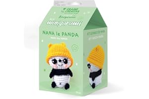 GRAINE CREATIVE Graine Créative Kit Crochet Amigurumi - Nana Le Panda