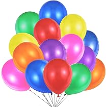 50 pezzi multicolore Palloncini Piastrelle Palloncini in lattice 30 cm