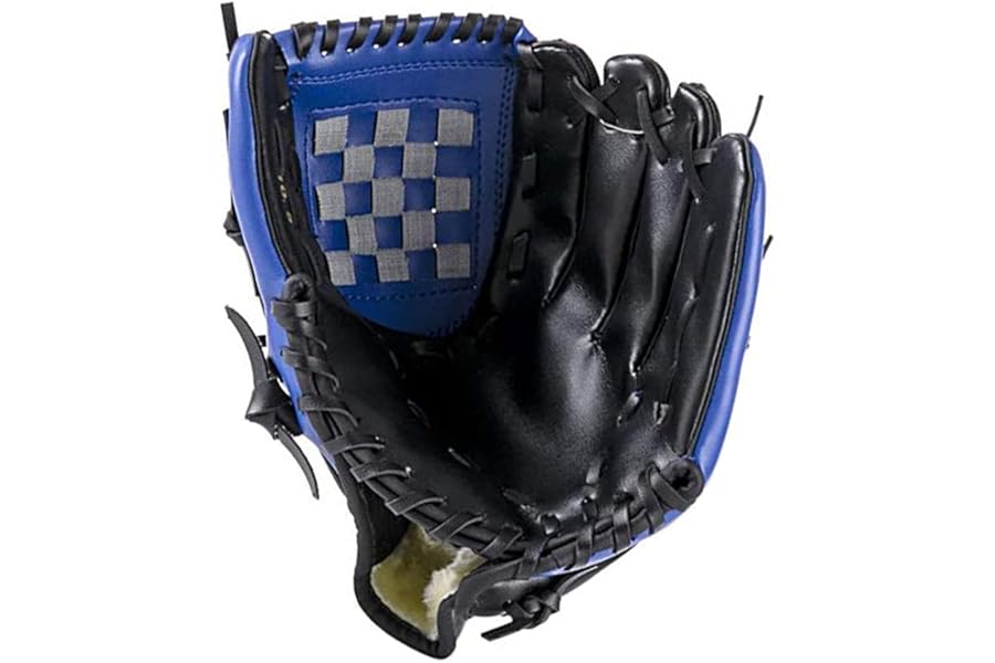 ZYYRSS Baseball Glove for Kids/Youth/Adult, Softball Gloves,Sports Batting Gloves PU Leather Left Hand Glove, Right Hand Throw