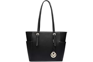 Miss Lulu Borsa Tote Donna, Borsa a Spalla Grande, Borse a Mano Università, Lavoro Bag, Multitasche, Impermeabile, Maniglia Regolabile